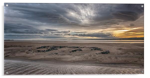 Heavenly Views at Holy Island Acrylic by Naylor's Photography