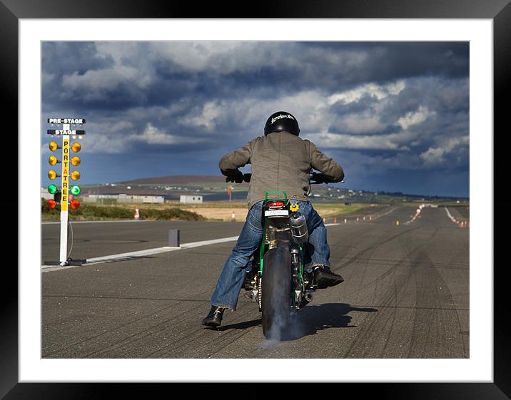 I feel the need for speed Framed Mounted Print by Paul Davis