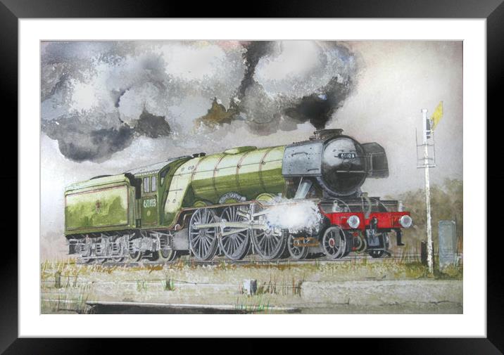 No. 60103   A3 Pacific  Framed Mounted Print by John Lowerson
