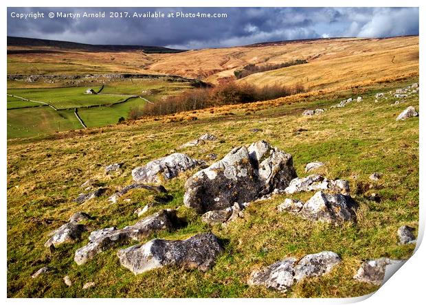 Yorkshire Dales  Print by Martyn Arnold