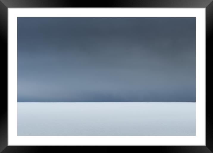 An Abstract Landscape of Coastal Iceland Framed Mounted Print by Natures' Canvas: Wall Art  & Prints by Andy Astbury