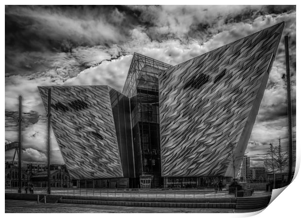 Titanic Building, Belfast Print by Gareth Burge Photography