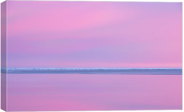 Pastel Shades of an Icelandic  Winter Sunset. Canvas Print by Natures' Canvas: Wall Art  & Prints by Andy Astbury