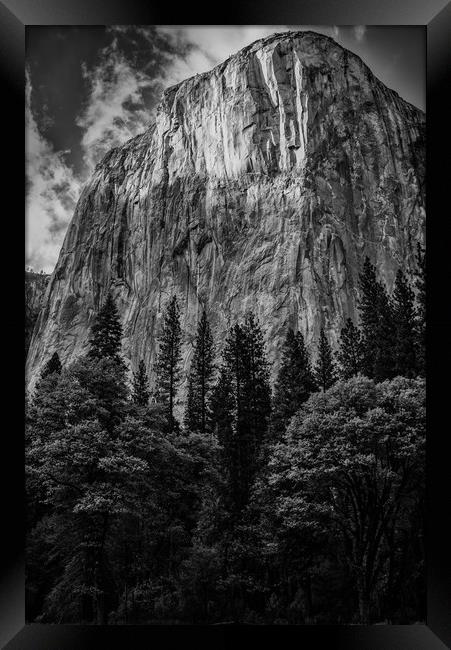 El Capitan Monolith Framed Print by Gareth Burge Photography