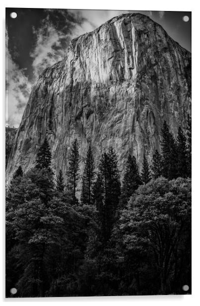 El Capitan Monolith Acrylic by Gareth Burge Photography