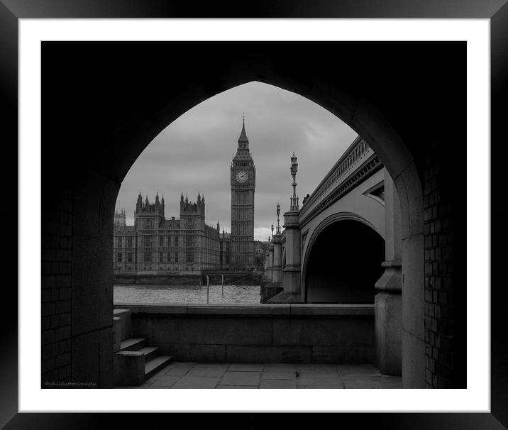 Big Ben Framed Mounted Print by Phil Dutton