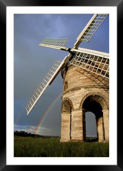Chesterton Windmill Framed Mounted Print by Phil Dutton