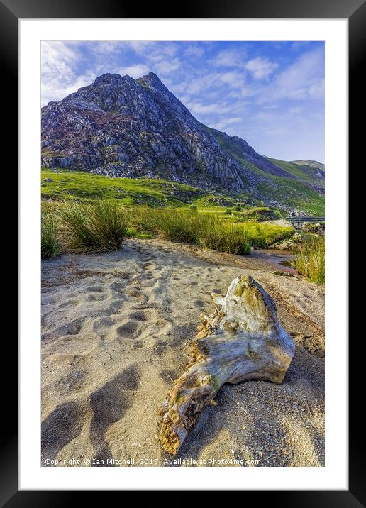 Tryfan Framed Mounted Print by Ian Mitchell