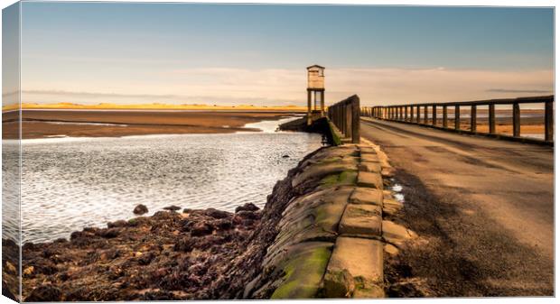 Refuge of Lindisfarne Causeway Canvas Print by Naylor's Photography