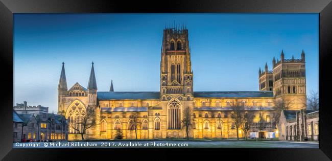 Durham Cathedral Framed Print by Michael Billingham