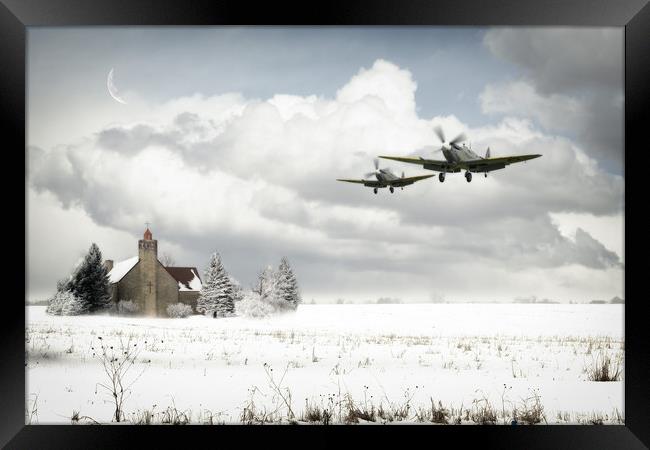 Spitfire Snow Patrol Framed Print by J Biggadike