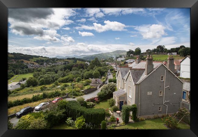 Conwy Valley Framed Print by Sean Wareing