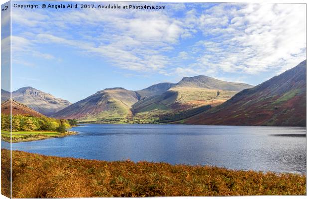 Wastwater. Canvas Print by Angela Aird