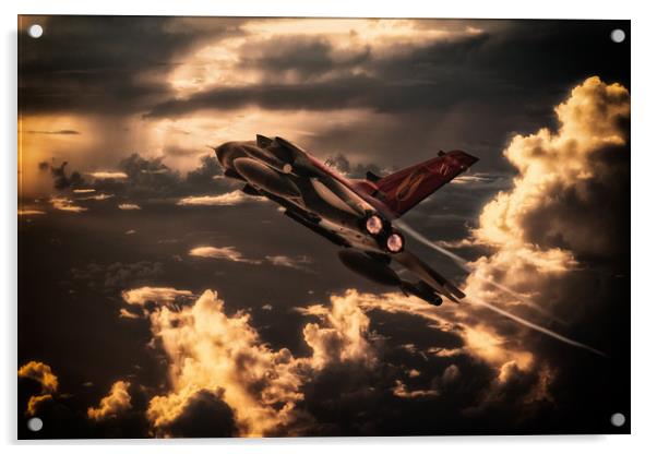Farewell XV Squadron Acrylic by J Biggadike