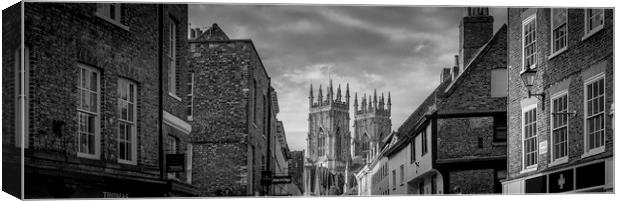 York Minster from Kings Square York Canvas Print by John Hall