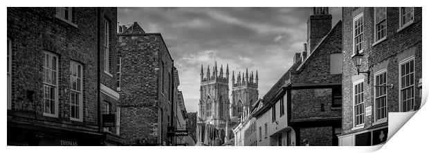 York Minster from Kings Square York Print by John Hall
