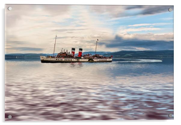 The PS Waverley Acrylic by Valerie Paterson