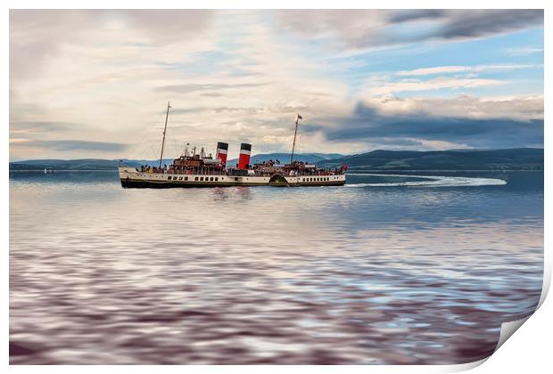 The PS Waverley Print by Valerie Paterson