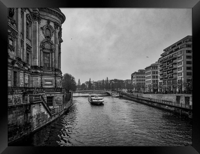 River Spee, Berlin, Germany Framed Print by Mark Llewellyn
