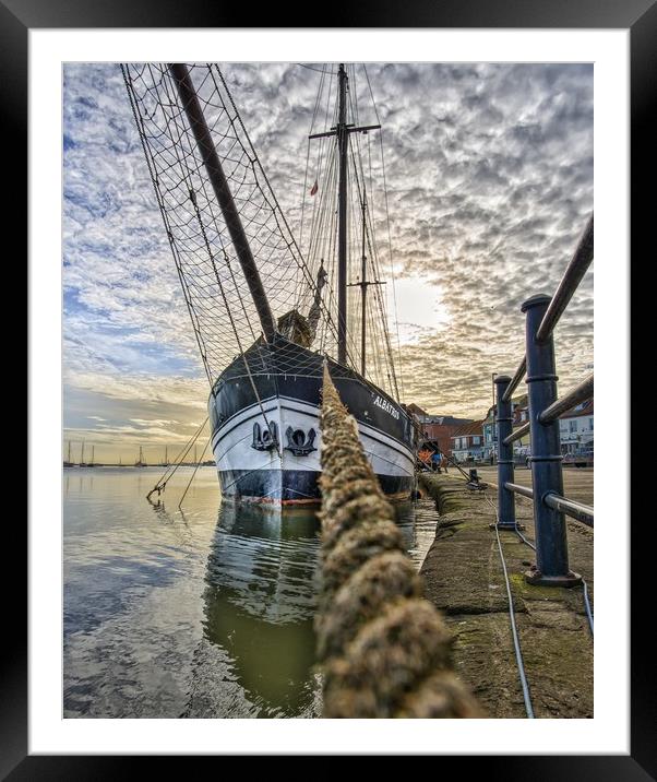 The Albatros - Wells-next-the-Sea Framed Mounted Print by Gary Pearson