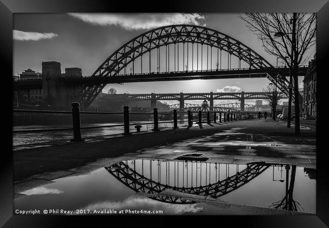 Reflections Framed Print by Phil Reay