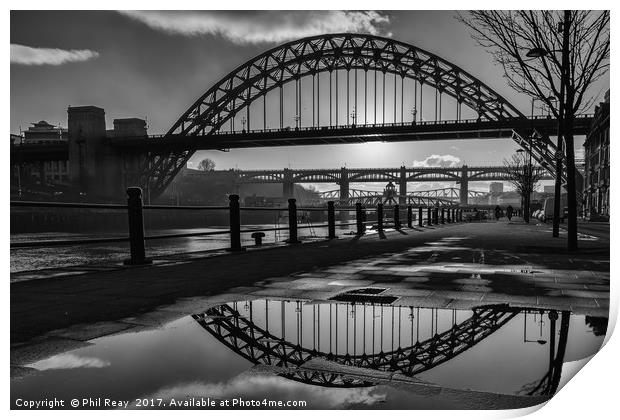 Reflections Print by Phil Reay