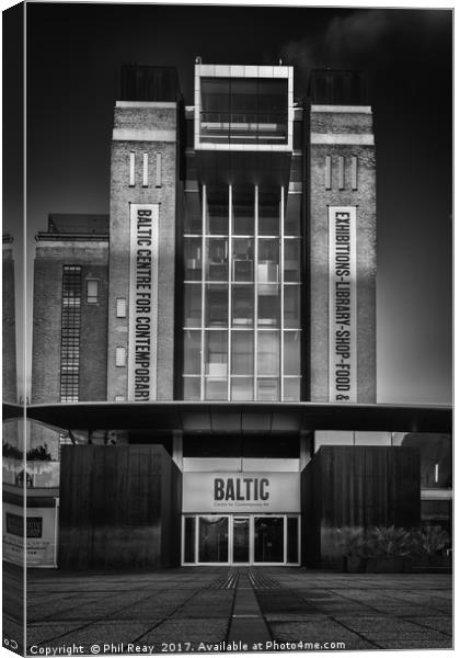 The Baltic Centre Canvas Print by Phil Reay