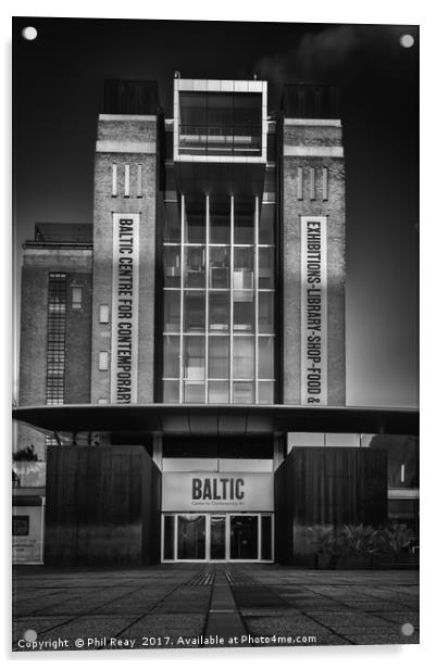 The Baltic Centre Acrylic by Phil Reay