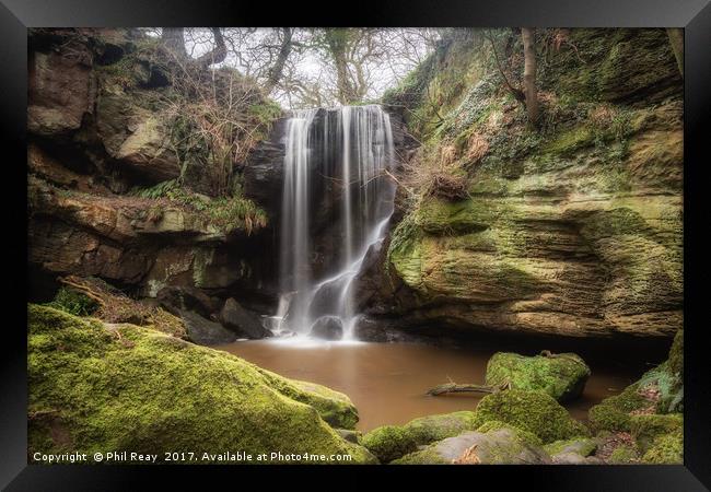 Roughting Linn, Northumberland Framed Print by Phil Reay