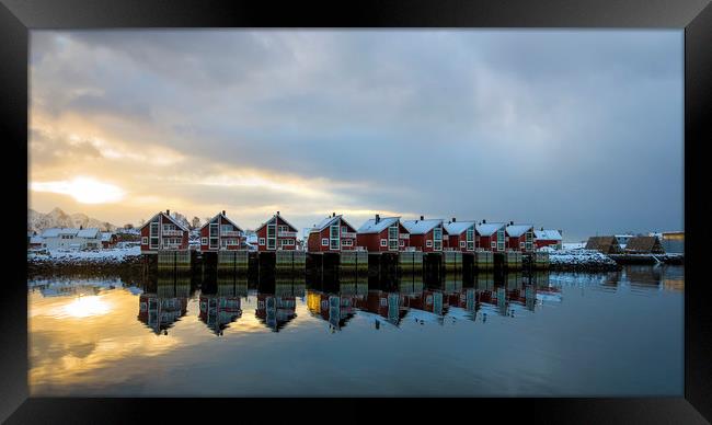 Morning reflections  Framed Print by Dave Wragg