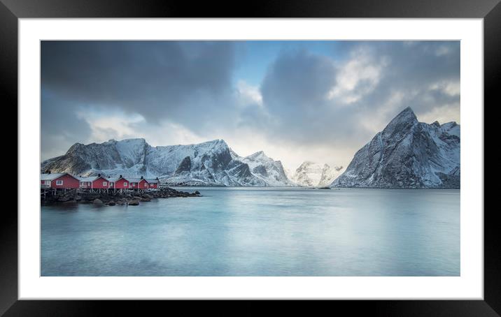 Cold light of day Framed Mounted Print by Dave Wragg