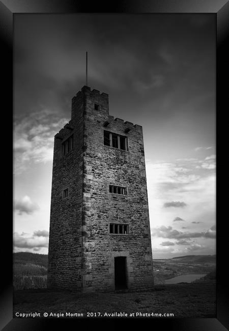 Boots Folly Tower Framed Print by Angie Morton