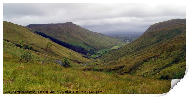 Glengesh Print by Steven Watson