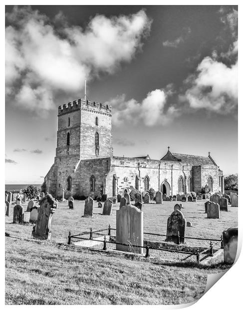 Portrait of St Aidans in Mono Print by Naylor's Photography