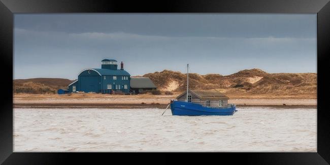 Mary and The Lifeboat House Framed Print by Nigel Jones