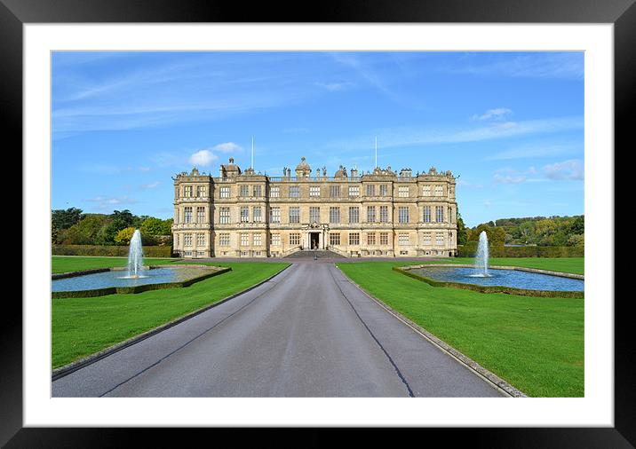 Longleat House Framed Mounted Print by Donna Collett
