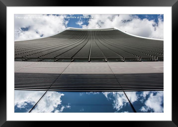 Walkie Talkie Framed Mounted Print by Graham Custance