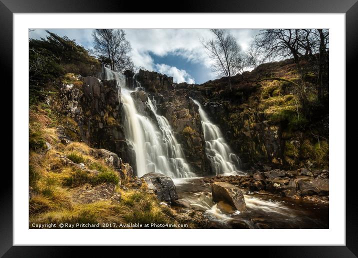 Blea Beck Force  Framed Mounted Print by Ray Pritchard