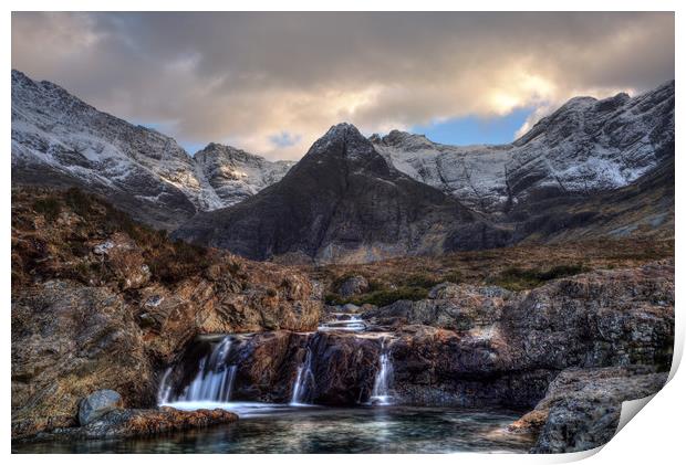 The Fairy Pools Isle of Skye Print by Derek Beattie