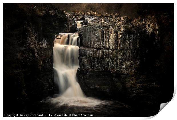 High Force Waterfall Print by Ray Pritchard