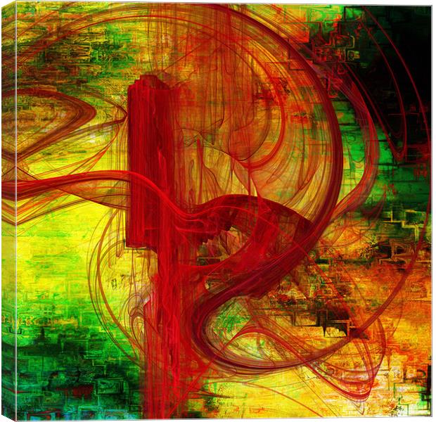 Frato abstraction Canvas Print by Jean-François Dupuis