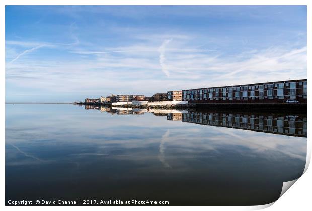 West Kirby Cloudscape      Print by David Chennell