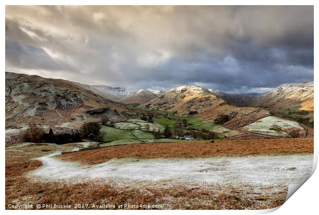 Hallin Fell Pathway Print by Phil Buckle