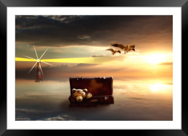 The Journey Begins  Framed Mounted Print by Nathan Wright