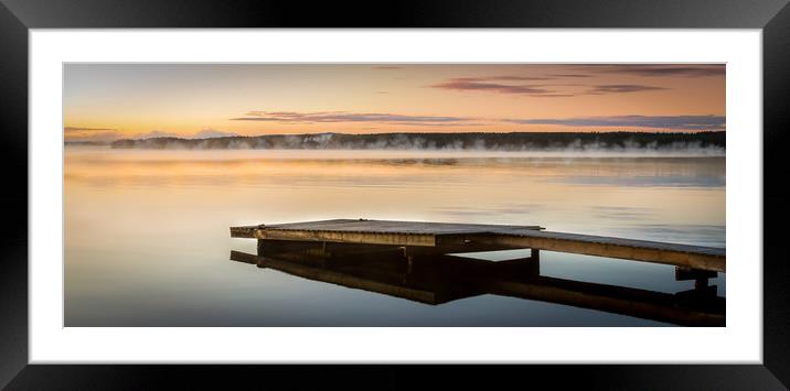 Early morning Framed Mounted Print by Hamperium Photography