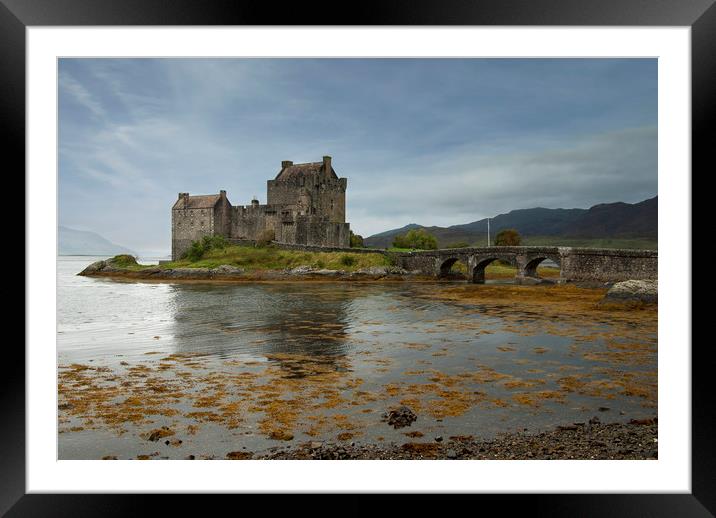 Eileen Donan castle Scotland   Framed Mounted Print by Eddie John