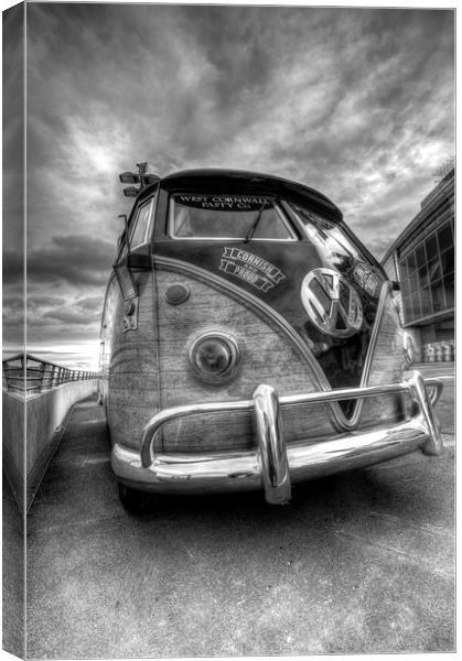 VW Camper Van Canvas Print by David Pyatt