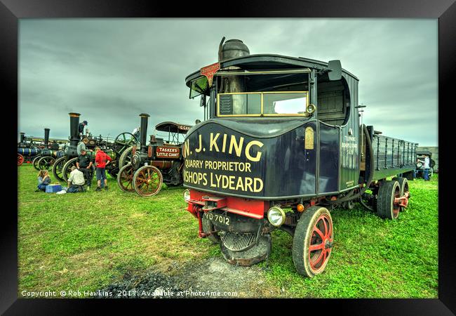 Sentinel King  Framed Print by Rob Hawkins