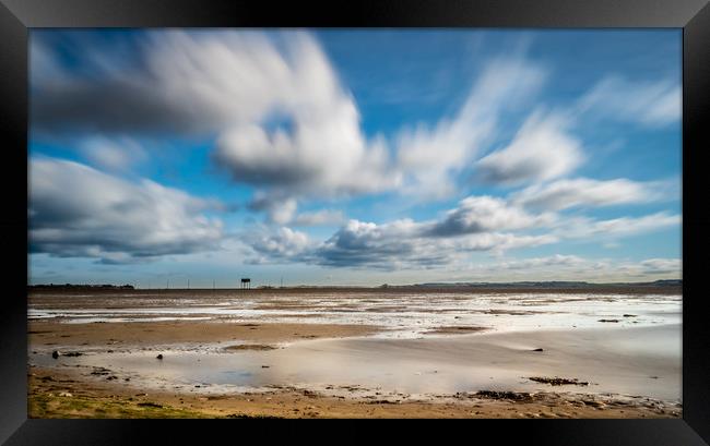 Pilgrims way and refuge long exposure Framed Print by Naylor's Photography
