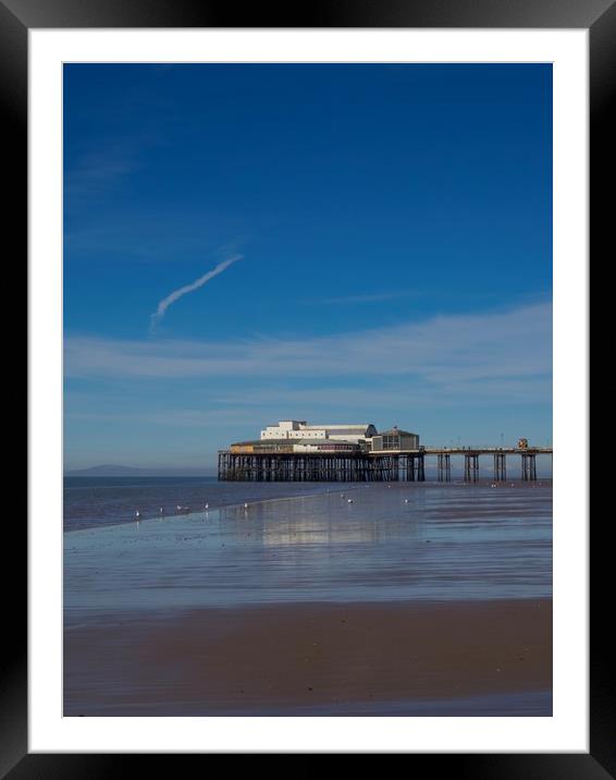 North Pier,Blackpool. Framed Mounted Print by Victor Burnside